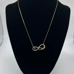 Cadena de infinito con ojo turco