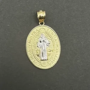 Dije de San Benito pequeño