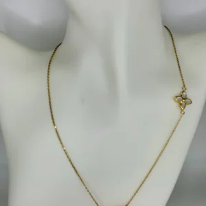 Cadena con Flor Cartier