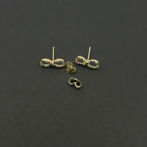 Aretes de infinito en colores