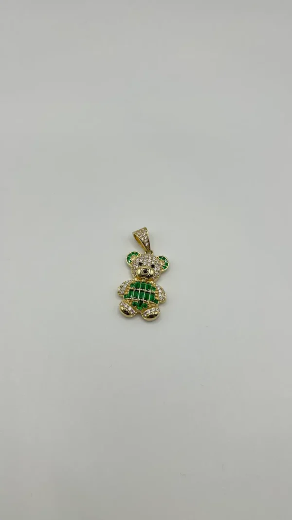 Dije de oso verde