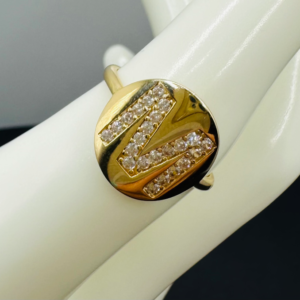 Letter M ring (Anillo letra M) 167