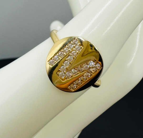 Letter M ring (Anillo letra M) 167