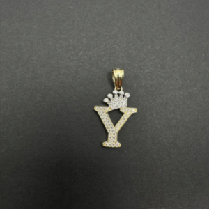 Y crown pendant (Dije de corona Y