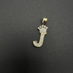 J crown pendant (Dije de corona J