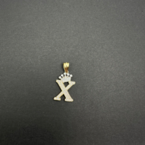 X crown pendant (Dije de corona X