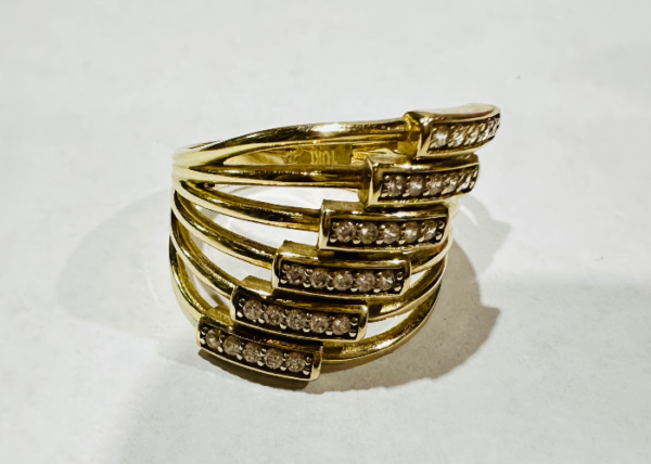 Weekly style ring (Anillo estilo semanario 146