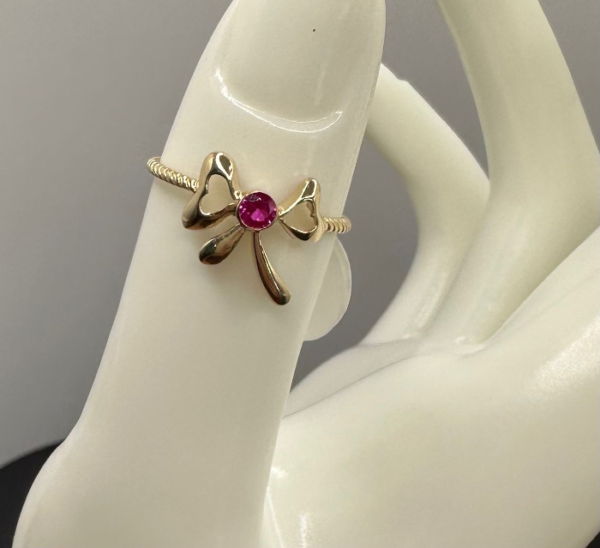 Colored ribbon rings (Anillos de lazos de colores 7 - Image 2