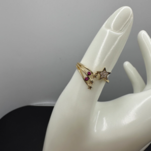Ring with star (Anillo con estrella  55