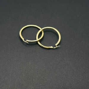 Medium design rings (Argollas con diseño mediana)   1229