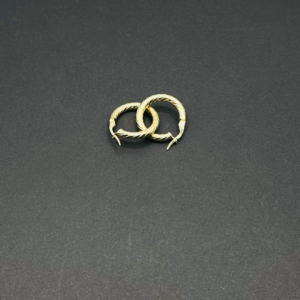 Small designer rings (Argollas con diseño pequeñas