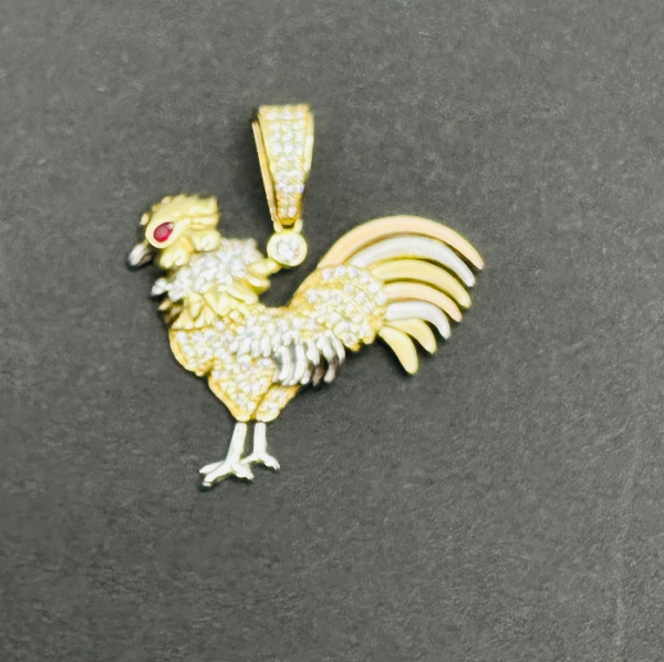 Rooster pendant (Dije de gallo