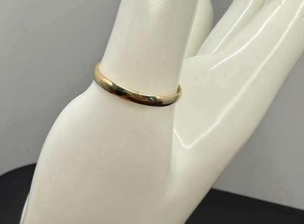 Plain hoop ring (Anillo aro liso  106