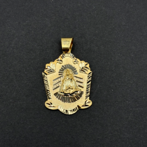 Copper Virgin Pendant (Dije de virgen cobre