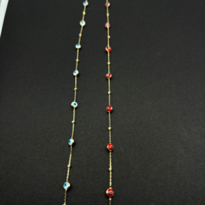 Thin handles with eyes (Manillas finas de ojitos)  653