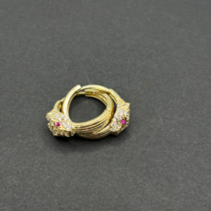 Leopard rings (Argollas de leopardo