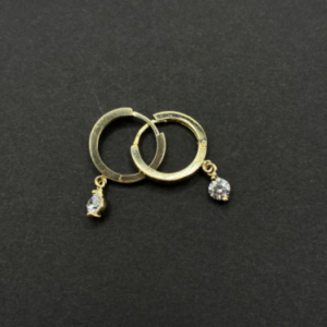 Ring with hanging stone (Argolla con piedra colgante ) 1145