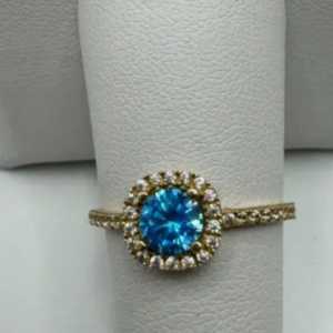 Blue stone ring (Anillo de piedra azul  79