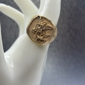 Saint Michael the Archangel ring (anillo san miguel arcangel
