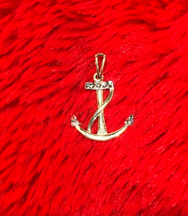 Small anchor pendant )Dije de ancla pequeño