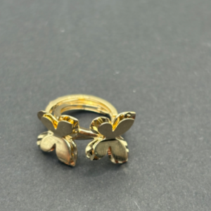 Butterfly earrings ( Argollitas de mariposa ) 1143