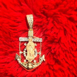 Guadalupe anchor pendant (Dije de ancla de Guadalupe