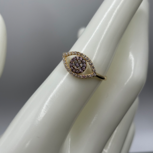 Purple eye ring (Anillo de ojito púrpura  92