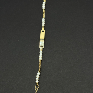 Baby Bracelet with pearls (Manilla para Bebé con perlas)   615