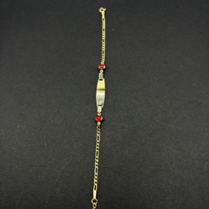 Baby bracelet with ladybugs (Manilla de bebé con mariquitas) 616