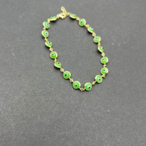 Green eyed handle (Manilla de ojitos verde