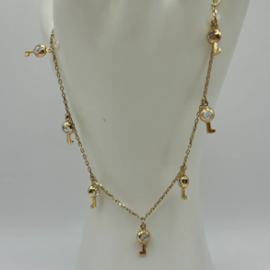 Key Pendant Anklet (Tobillera de colgantes de llave)  700