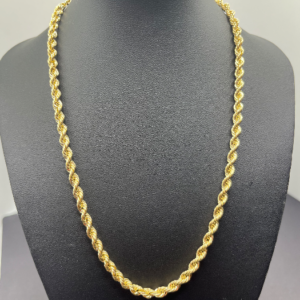 Thick twisted chain  (Cadena torzal gruesa)    488