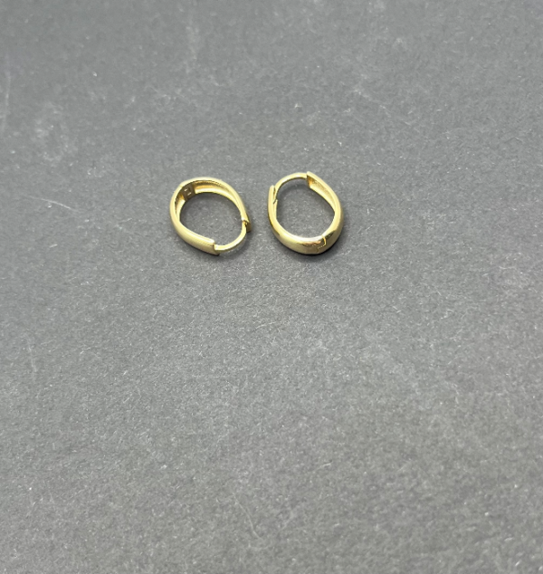 Small oval rings (Argollas ovaladas pequeñas
