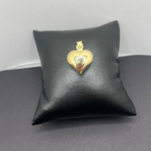 Puffed heart pendant (Dije de corazón inflado