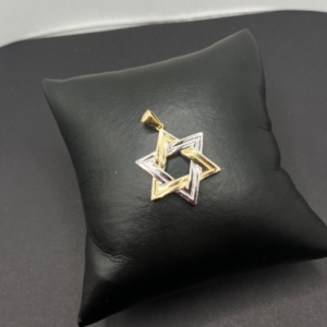 Star pendant with white (Dije de estrella con blanco