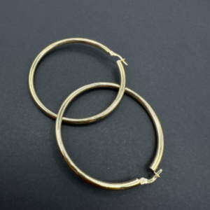 Large plain rings (Argollas plain grandes )     1237