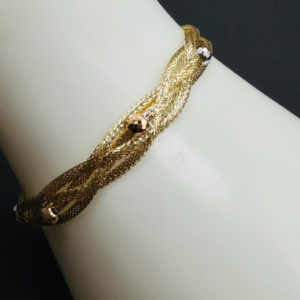 Bracelet woven with stones (manilla Pulso tejido con piedras)  688