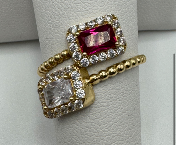 Two-stone ring (Anillo dos piedras 131
