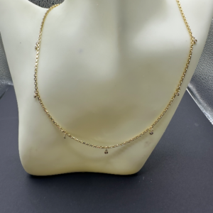 Necklace with zircons (Collar con circonias