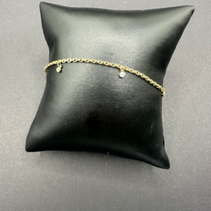 Anklet with zirconia (Tobillera con circonia)   651