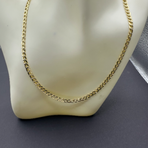Thick shiny cut Cuban chain (Cadena cubana corte brillo gruesa 445