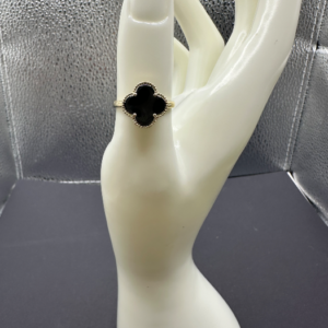Black clover ring (Anillo clover negro 169