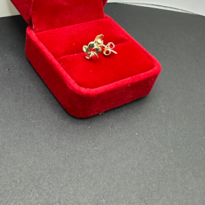 Poppy earrings   (Aretes d amapola )