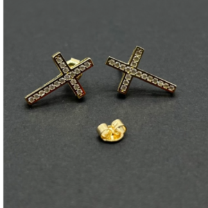 you seem to be stuck together like a cross (Aretes de cruz pegados 10k)