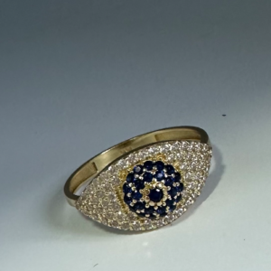 Turkish eye rings stones (Anillos de ojos turco piedras) 165
