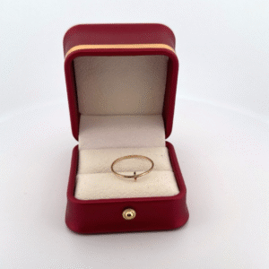Thin cross ring (Anillo de cruz fina  395
