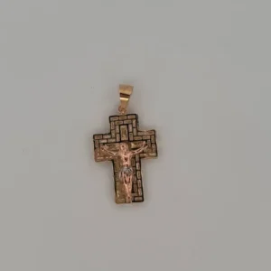 square cross pendant (dije de cruz cuadrada