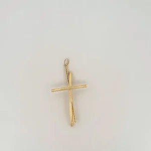 double cross pendant (dije de cruz doble)