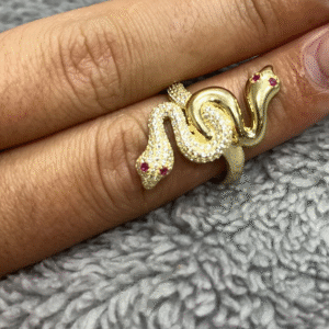 two-headed snake ring (Anillo de serpiente de dos cabezas 241