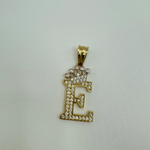 crown letter E(Letra de corpna E )